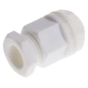 RS PRO White Plastic Cable Gland M16 Thread 7 mm Min. 10.5 mm Max. IP55 127-344