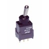 NKK Switches Process Sealed Subminiature Antistatic Toggle Switch, PCB Mount, On-Off-On SPDT, 28V dc/ac, Through Hole B19JP
