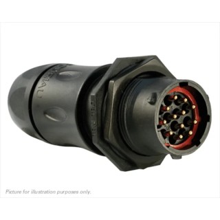 Souriau Sunbank by Eaton Circular Connector 12 Contacts Panel Mount Standard Plug Male IP68 IP69K UTS7GJC1412P