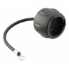 Souriau Sunbank by Eaton UTS Female Dust Cap Shell Size 12 IP68 Rated Polyamide UTS12DCGE