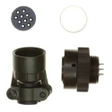 Souriau Sunbank by Eaton MIL Spec Circular Connector 10 Way Copper Alloy Straight Cable Male 7.5A 200V AC 85106EC1210P50