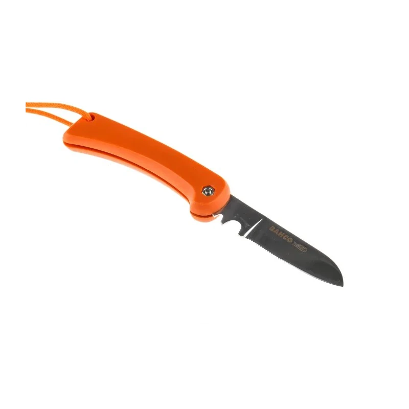 Bahco Electrician Knife Stainless Steel Blade Plastic Handle 85mm Closed Length 195mm Overall Length TAH2820EF2