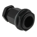 RS PRO Black Plastic Cable Gland M20 Thread, 7 mm Min. to 10.5 mm Max. Cable Diameter, IP55, Locknut Included 127-631