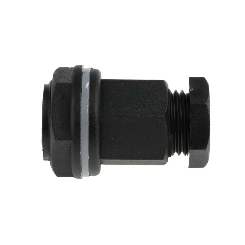 RS PRO Black Plastic Cable Gland M20 Thread, 7 mm Min. to 10.5 mm Max. Cable Diameter, IP55, Locknut Included 127-631