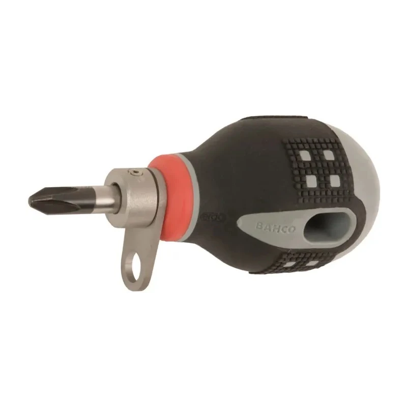 Bahco Stubby Screwdriver PH2 Tip 25 mm Blade VDE 1000V Approved 83mm Overall TAHBE-8602