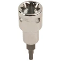 Bahco Hex Screwdriver Bit 12.7 mm Drive Size, 7 mm Head Size, Chrome Vanadium Steel, 60 mm Length TAH16-H7