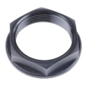 RS PRO Black Polyamide 6 Cable Gland Locknut, M32 Thread 127-524
