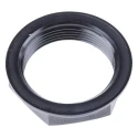 RS PRO Black Polyamide 6 Cable Gland Locknut, M32 Thread 127-524