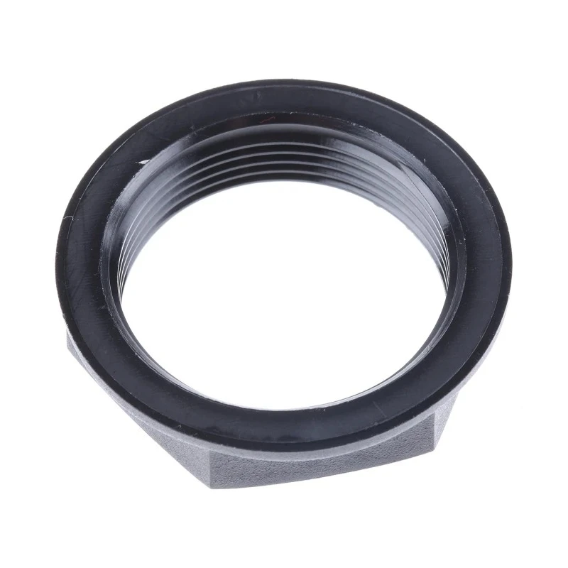 RS PRO Black Polyamide 6 Cable Gland Locknut, M32 Thread 127-524