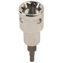 Bahco Hex Screwdriver Bit Chrome Vanadium Steel 60 mm Overall Length, 12.7 mm Drive Size, 10 mm Head Size TAH16-H10