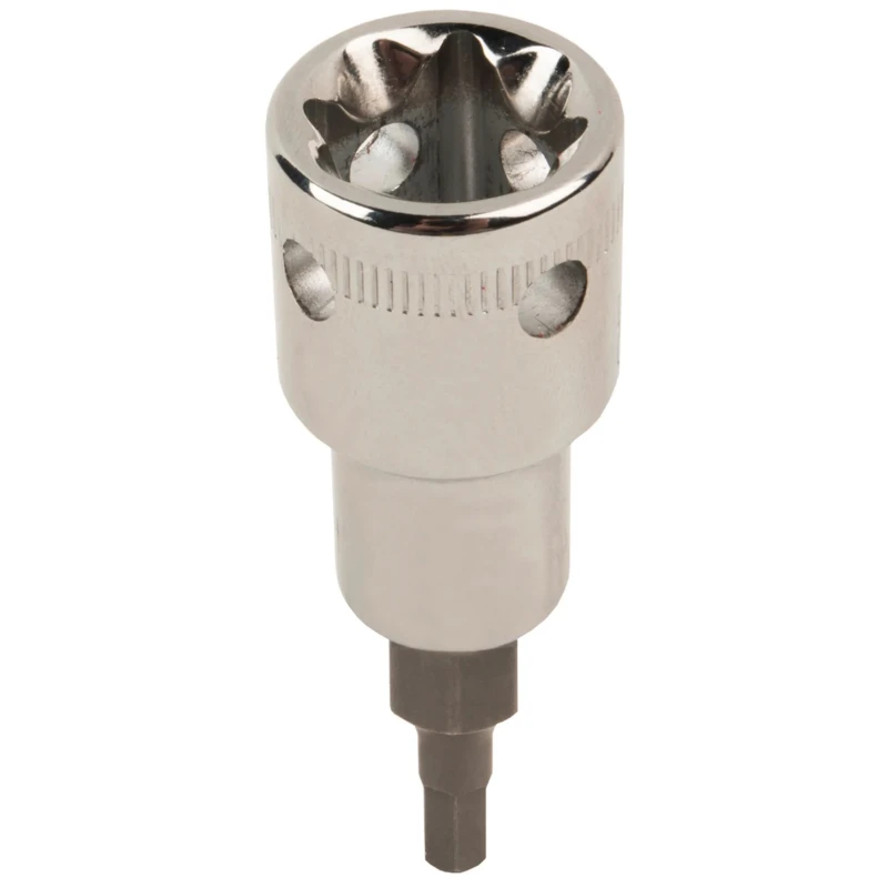 Bahco Hex Screwdriver Bit Chrome Vanadium Steel 60 mm Overall Length, 12.7 mm Drive Size, 10 mm Head Size TAH16-H10