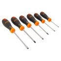 Bahco Phillips and Slotted Standard Screwdriver Set 6-Piece B219.006