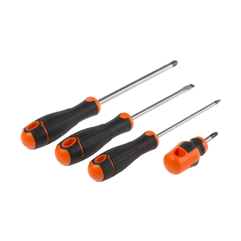 Bahco Phillips Pozidriv Slotted Square Standard Screwdriver Set 10-Piece B219.010