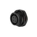 RS PRO Industrial Circular Connector 4 Contacts Front Mount Socket Female IP68 500V 5A 124-6654