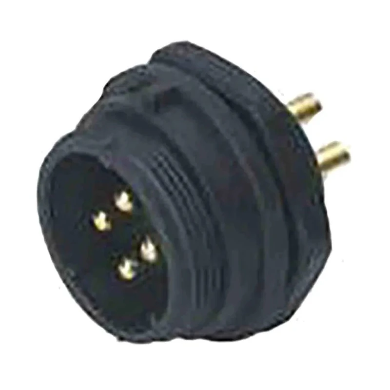 RS PRO Circular Connector 3 Contacts Front Mount Socket Male Threaded IP68 500V 10A Polyamide 66 124-6656