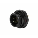 RS PRO Industrial Circular Connector 2 Contacts Front Mount Socket Male IP68 500V 10A 124-6655