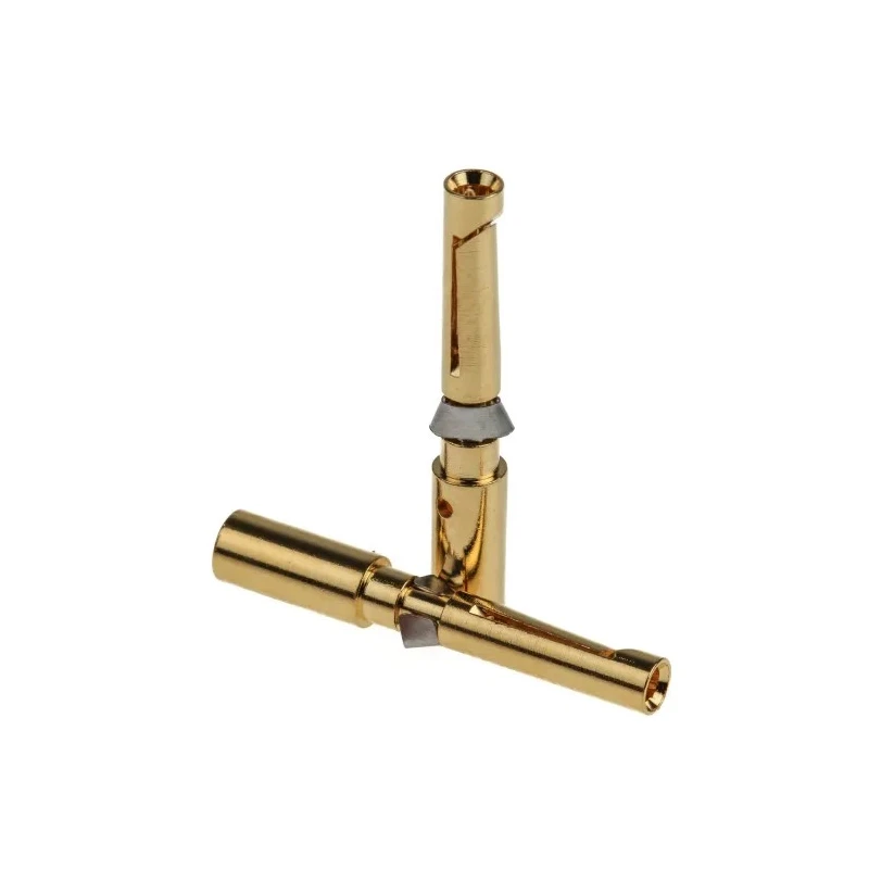 RS PRO Circular Connector, 2 Contacts, Cable Mount, Plug, Female, IP68, 17 mm Shell, Gold Plated Brass Contacts 124-6658