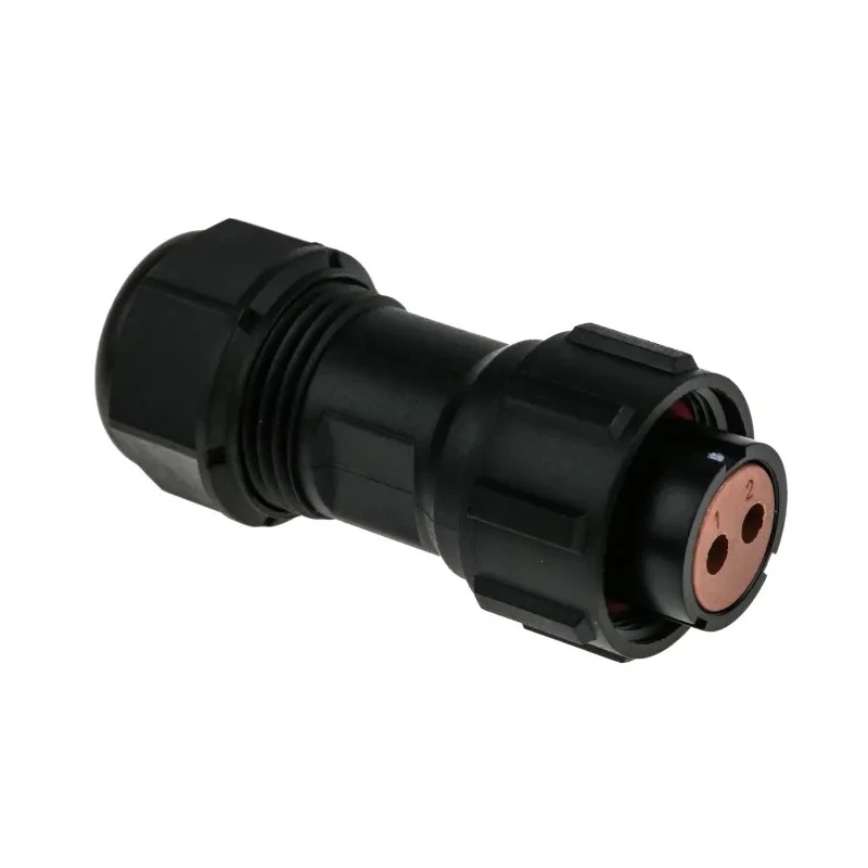 RS PRO Circular Connector, 2 Contacts, Cable Mount, Plug, Female, IP68, 17 mm Shell, Gold Plated Brass Contacts 124-6658