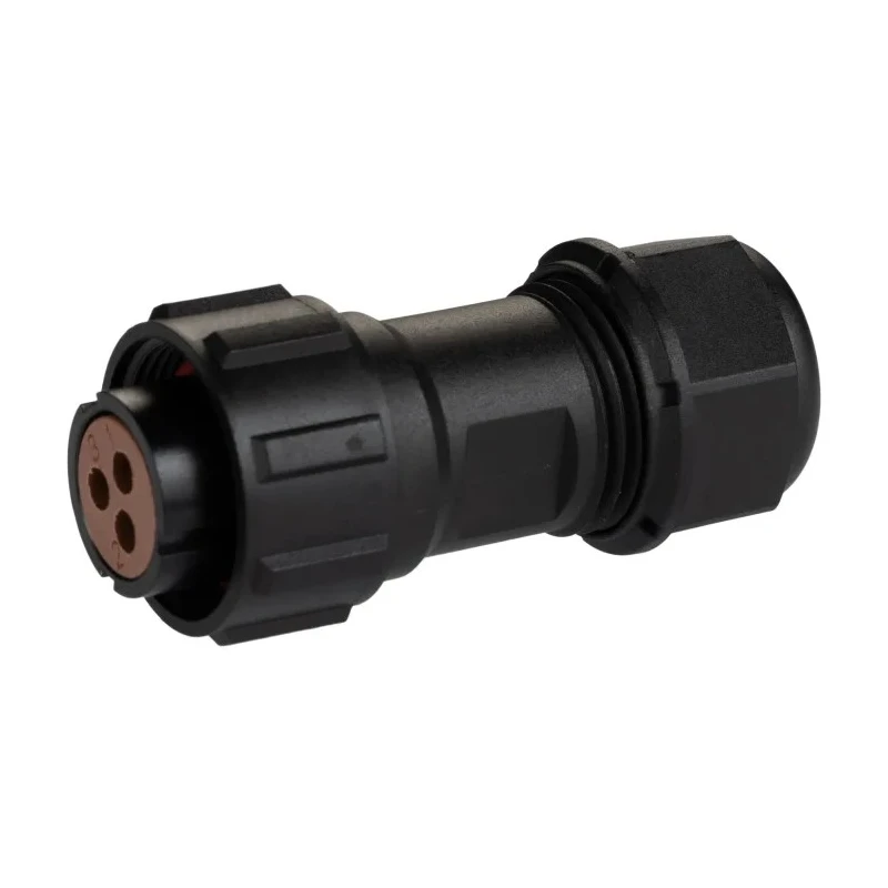 RS PRO Circular Connector 3 Contacts Cable Standard Plug Female IP68 500V 10A Threaded Crimp Termination 124-6659