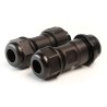 RS PRO Circular Connector 3 Contacts Cable Standard Plug Socket Male/Female IP68 Threaded 500V 10A IP68