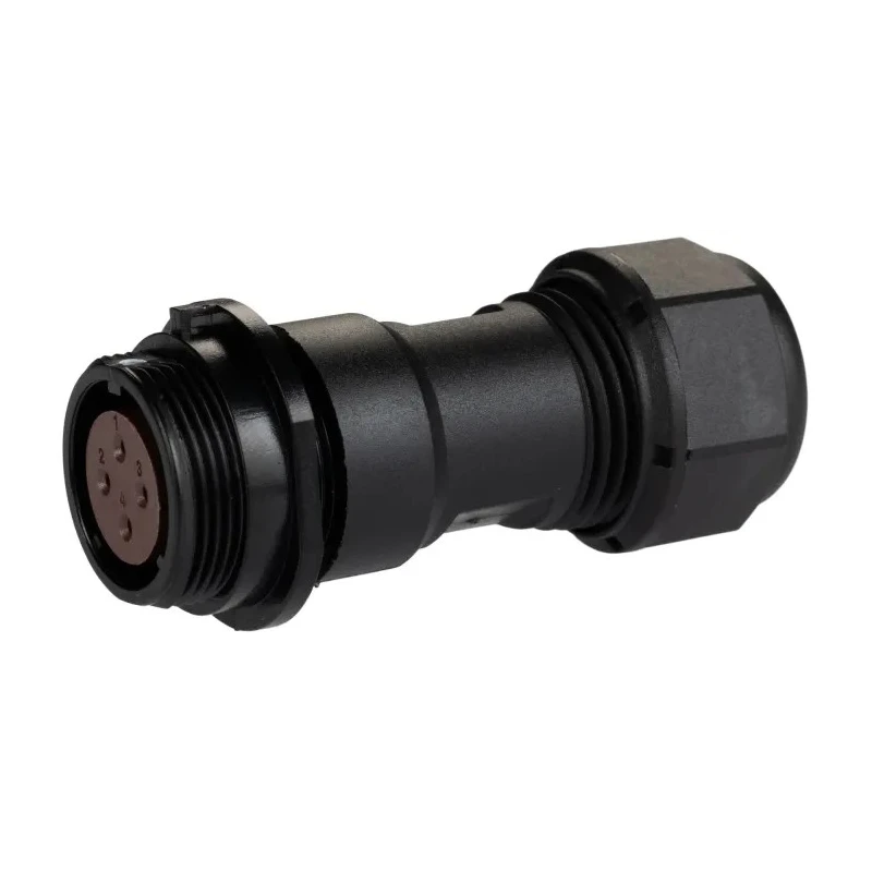 RS PRO Circular Connector Cable Mount, 4 Contacts, Standard Size, Plug and Socket, Male/Female, , Threaded Mating IP68
