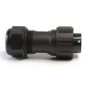 RS PRO Industrial Circular Connector, 3 Contacts, Cable Mount, Plug, Male, IP68, 10A, 500V, Polyamide 66 Shell 124-6662