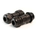 RS PRO Industrial Circular Connector Cable Mount 2 Contacts Male/Female Threaded Plug Socket Rating 500V 10A Standard IP68