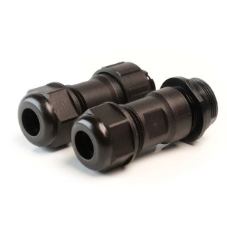 RS PRO Industrial Circular Connector Cable Mount 2 Contacts Male/Female Threaded Plug Socket Rating 500V 10A Standard IP68