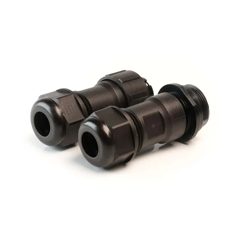 RS PRO Industrial Circular Connector Cable Mount 2 Contacts Male/Female Threaded Plug Socket Rating 500V 10A Standard IP68