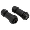 RS PRO Circular Connector, 4 Contacts, Cable Mount, Threaded, IP68, 10A, 500V, Polyamide 66 & Polycarbonate Housing IP68