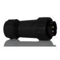 RS PRO Circular Connector, 4 Contacts, Cable Mount, Threaded, IP68, 10A, 500V, Polyamide 66 & Polycarbonate Housing IP68