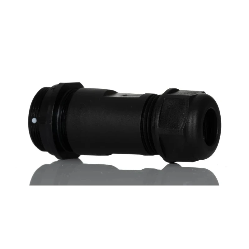 RS PRO Circular Connector, 4 Contacts, Cable Mount, Threaded, IP68, 10A, 500V, Polyamide 66 & Polycarbonate Housing IP68