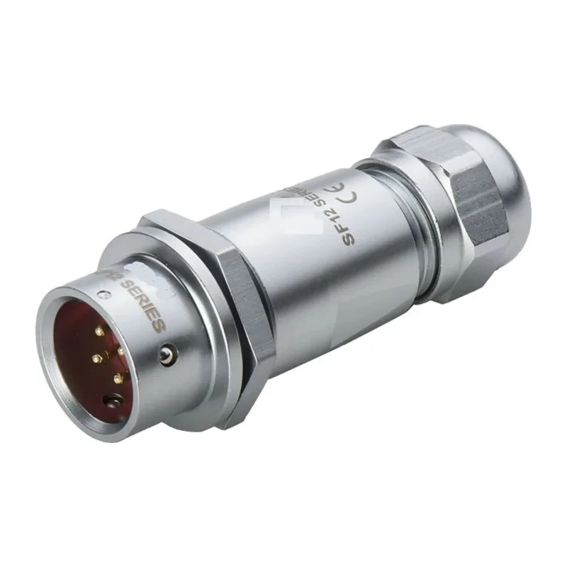 RS PRO Circular Connector Cable Socket Male 5 Contacts M12 Push Pull IP67 180V 5A 124-6721