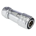 RS PRO Circular Connector 5 Contacts Cable M12 Connector Plug Male IP67 124-6742