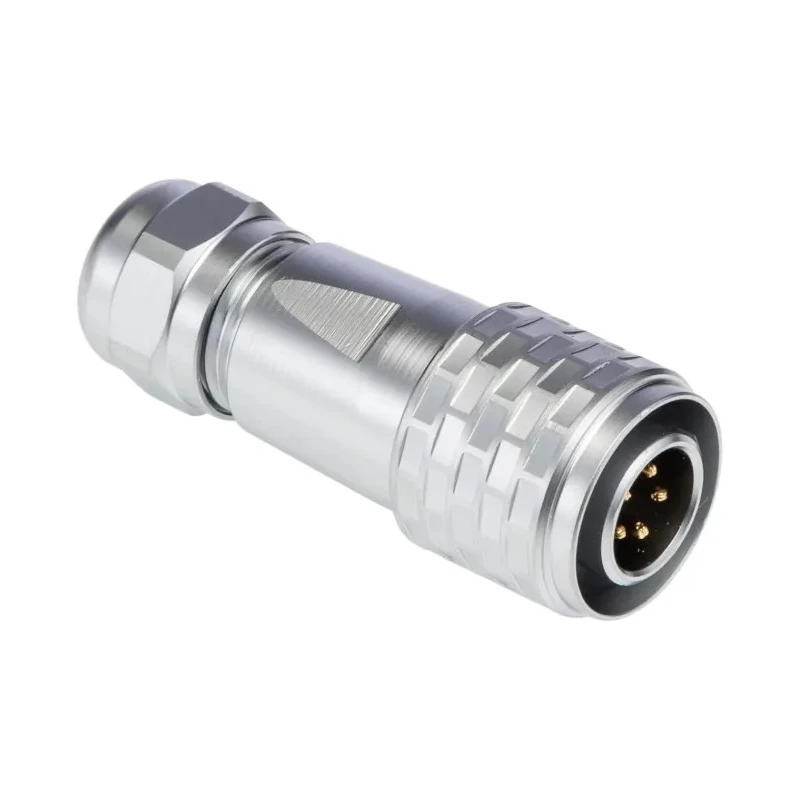 RS PRO Circular Connector 5 Contacts Cable M12 Connector Plug Male IP67 124-6742