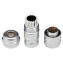 RS PRO Industrial Circular Connector, 5 Contacts, Cable Mount, M12 Size, Male Plug, IP67, 180V, 5A, Push Pull 124-6746