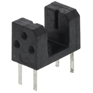 ROHM Through Hole Slotted Optical Switch with Phototransistor Output, 4mm Slot Width, RPI-441C1
