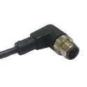 RS PRO Male 4 Way M12 Right Angle to Unterminated Free End Sensor Actuator Cable 2 m 124-7073