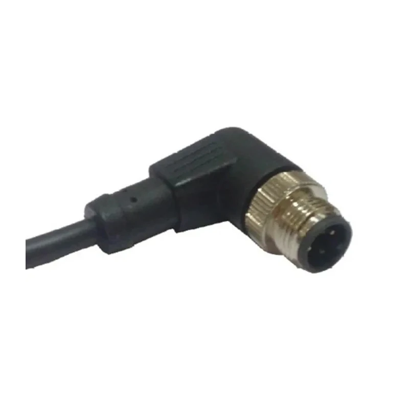 RS PRO Male 4 Way M12 Right Angle to Unterminated Free End Sensor Actuator Cable 2 m 124-7073
