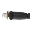 TE Connectivity Circular Connector Cable Mount Plug, Male, 4 Contacts, M12, 250V, 4A, IP67, T411 Series T4111001041-000