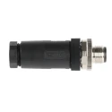 TE Connectivity Circular Connector, 4 Contacts, Cable Mount, M12 Size, Plug Male, IP67 Rating, Screw T4111002041-000