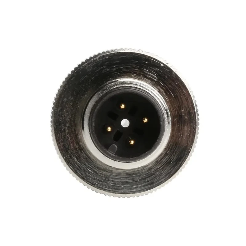 TE Connectivity Circular Connector, 4 Contacts, Cable Mount, M12 Size, Plug Male, IP67 Rating, Screw T4111002041-000