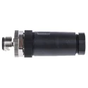 TE Connectivity Circular Connector 5 Contacts Cable M12 Plug Male IP67 Nylon Housing T4111002051-000