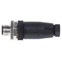 TE Connectivity Circular Connector Cable Mount, 5 Contacts, M12 Plug Male, IP67, Screw Termination, 125V T4111001051-000
