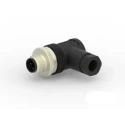TE Connectivity Circular Connector Cable Mount Plug Male 5 Contacts M12 IP67 125V 4A Screw Termination T4113002051-000