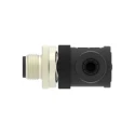 TE Connectivity Circular Connector Cable Mount Plug Male 5 Contacts M12 IP67 125V 4A Screw Termination T4113002051-000