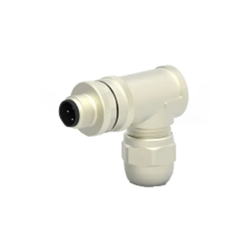 TE Connectivity Circular Connector, 4 Contacts, Cable Mount, M12 Threaded Plug, Male, IP67 Brass Housing T4113011041-000