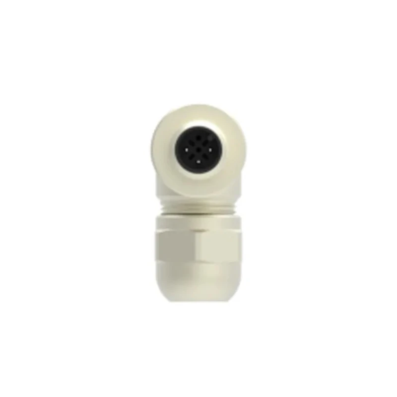 TE Connectivity Circular Connector, 4 Contacts, Cable Mount, M12 Threaded Plug, Male, IP67 Brass Housing T4113011041-000