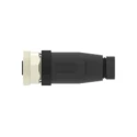 TE Connectivity Circular Connector 5 Contacts Cable M12 Connector Socket Female IP67 Nylon Housing 125V 4A T4110401051-000