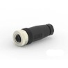 TE Connectivity Circular Connector 5 Contacts Cable M12 Socket Female IP67 Nylon Housing 125V 4A T4110402051-000